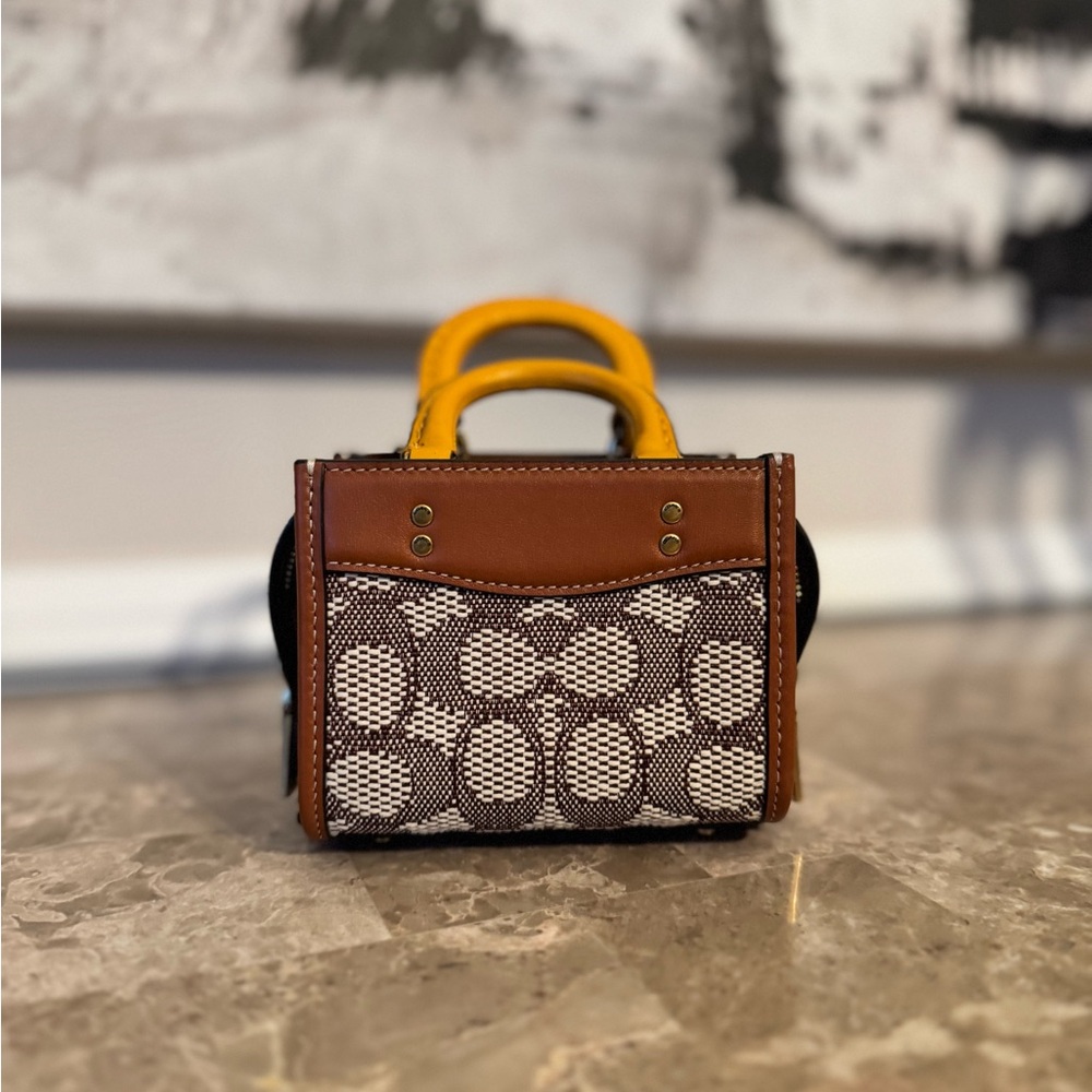 Coach Rogue Bag 12 in Signature Textile Jacquard